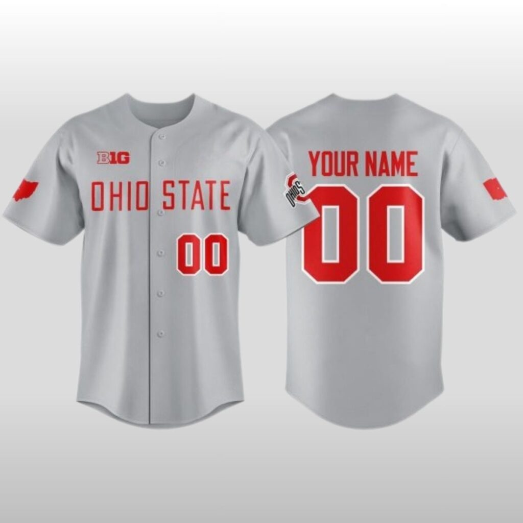 2026 Ohio State Buckeyes Baseball Jersey 2