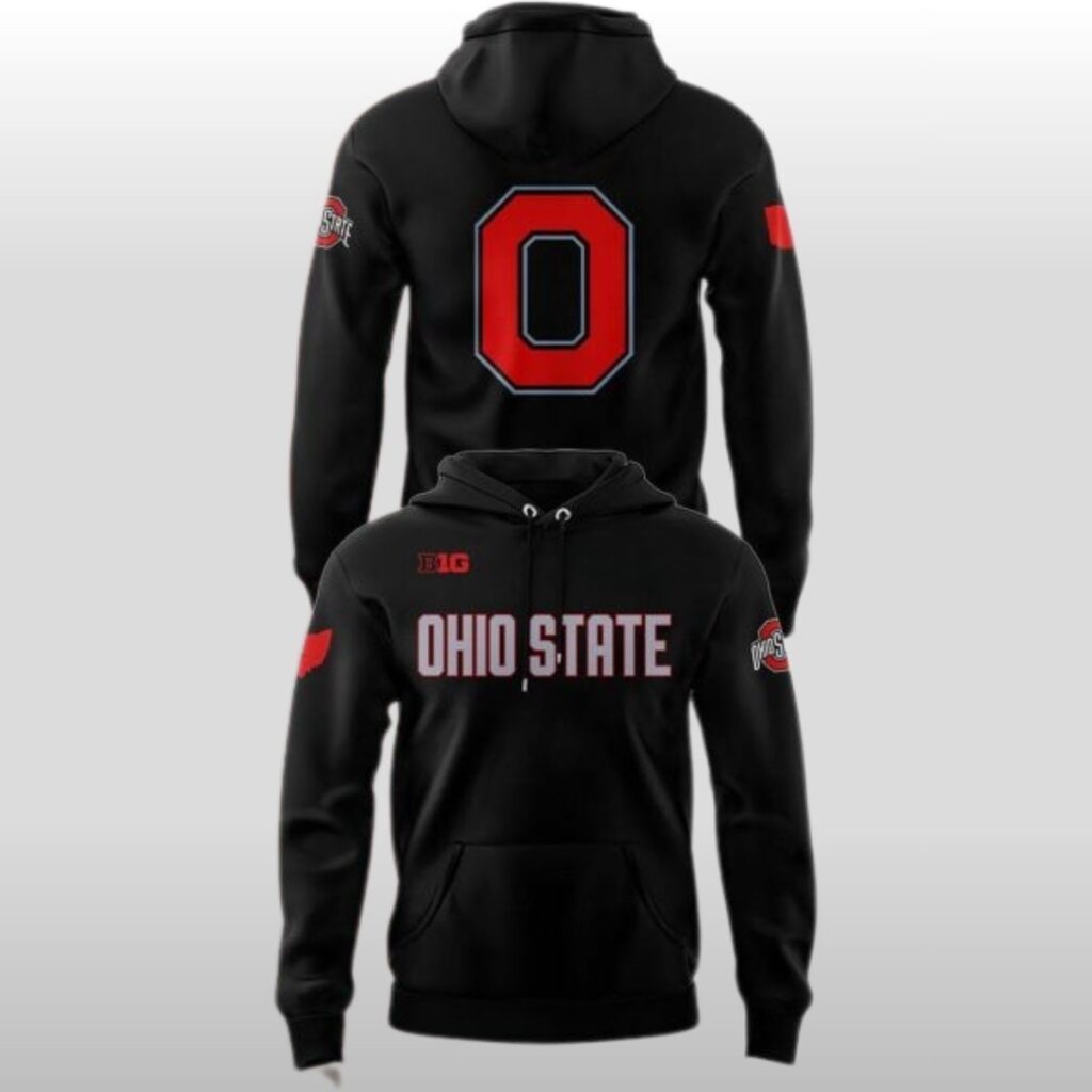 2026 Ohio State Buckeyes x Back In Black Celebration Hoodie Shirt 2