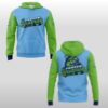 2026 Palm Beach Cardinal Frozen Iguanas Under Armour Hoodie Shirt 2