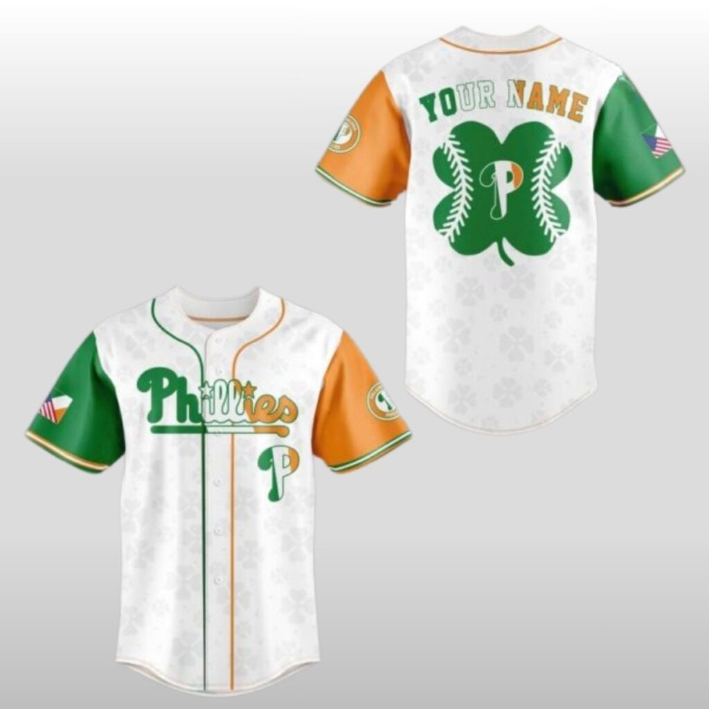2026 Philadelphia Phillies x Irish Heritage Baseball Jersey