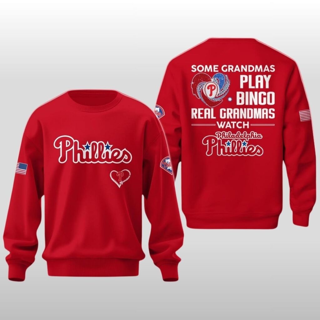 2026 Philadelphia Phillies x Real Grandmas Sweatshirt 2