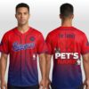 2026 Rangers x Fur Family Pet Game Night Baseball Jersey
