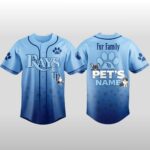 2026 Rays x Fur Family Pet Game Night Baseball Jersey