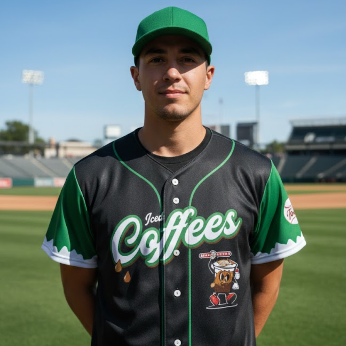 2026 Reading Iced Coffees Baseball Jersey 2 2026 Reading Iced Coffees Baseball Jersey - Image 2