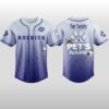 2026 Rockies x Fur Family Pet Game Night Baseball Jersey 2