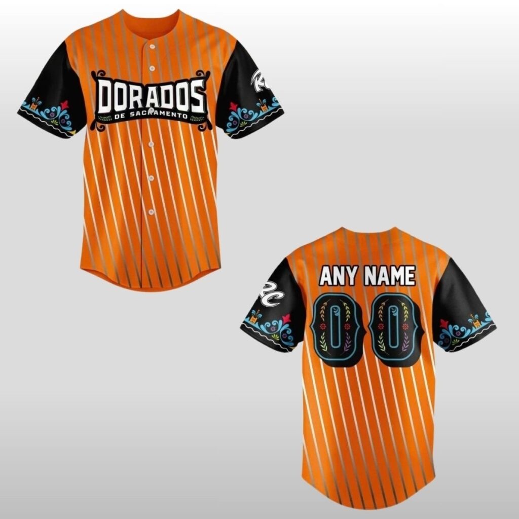 2026 Sacramento River Cats Dorados de Sacramento Baseball Jersey 8 2026 Sacramento River Cats Dorados de Sacramento Baseball Jersey 2