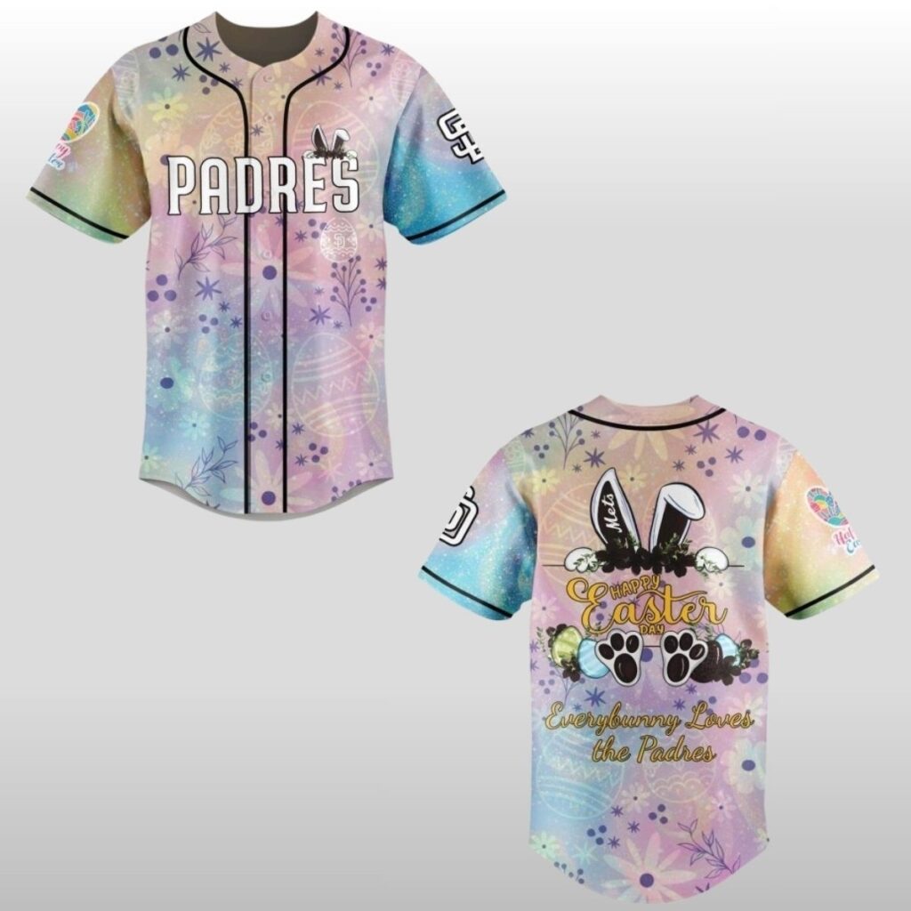 2026 San Diego Padres Happy Easter's Day Baseball Jersey 2