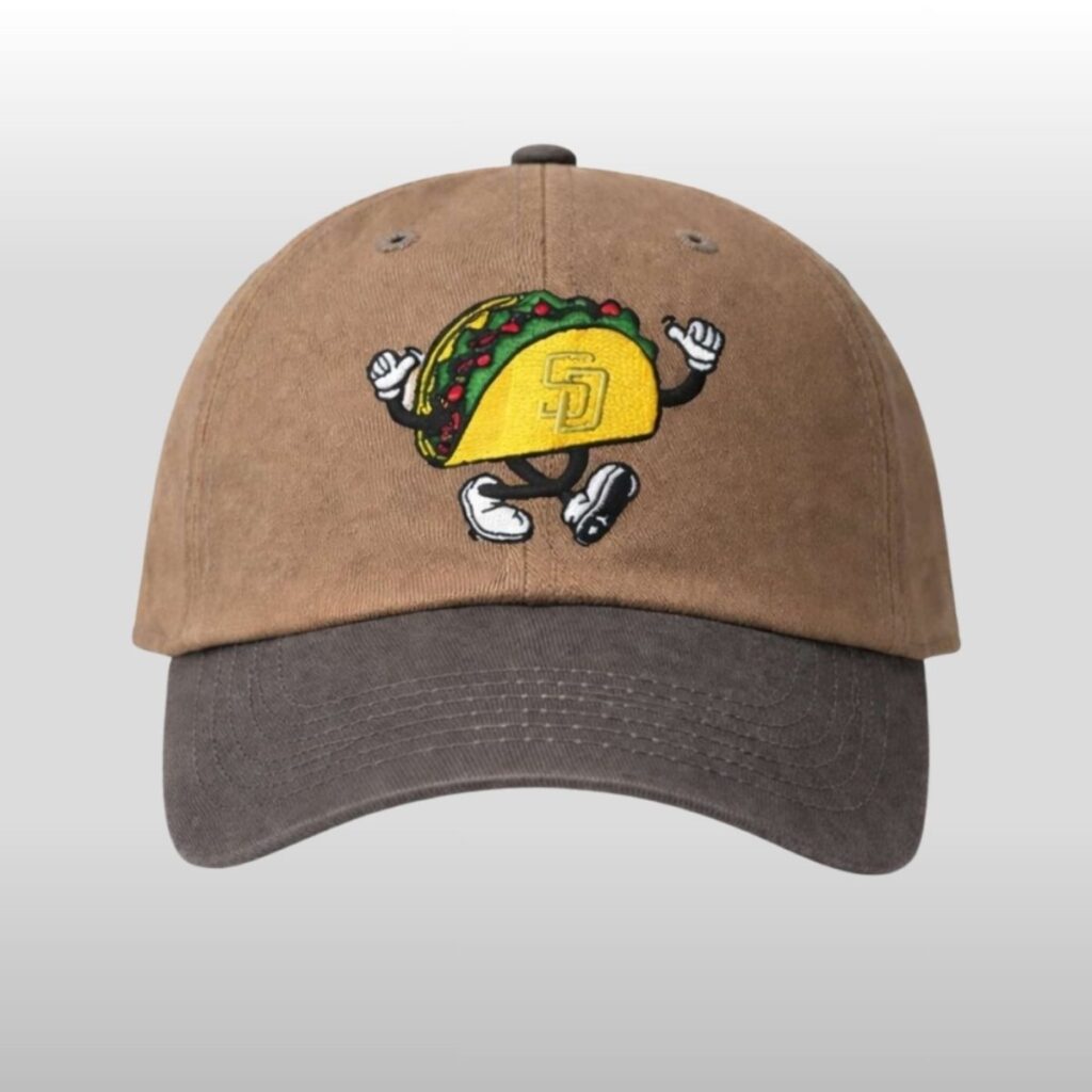 2026 San Diego Padres Taco Cartoon Hat 7 2026 San Diego Padres Taco Cartoon Hat 2