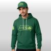 2026 Seattle Seahawks St Patrick's Day Green Celtic Luck Hoodie