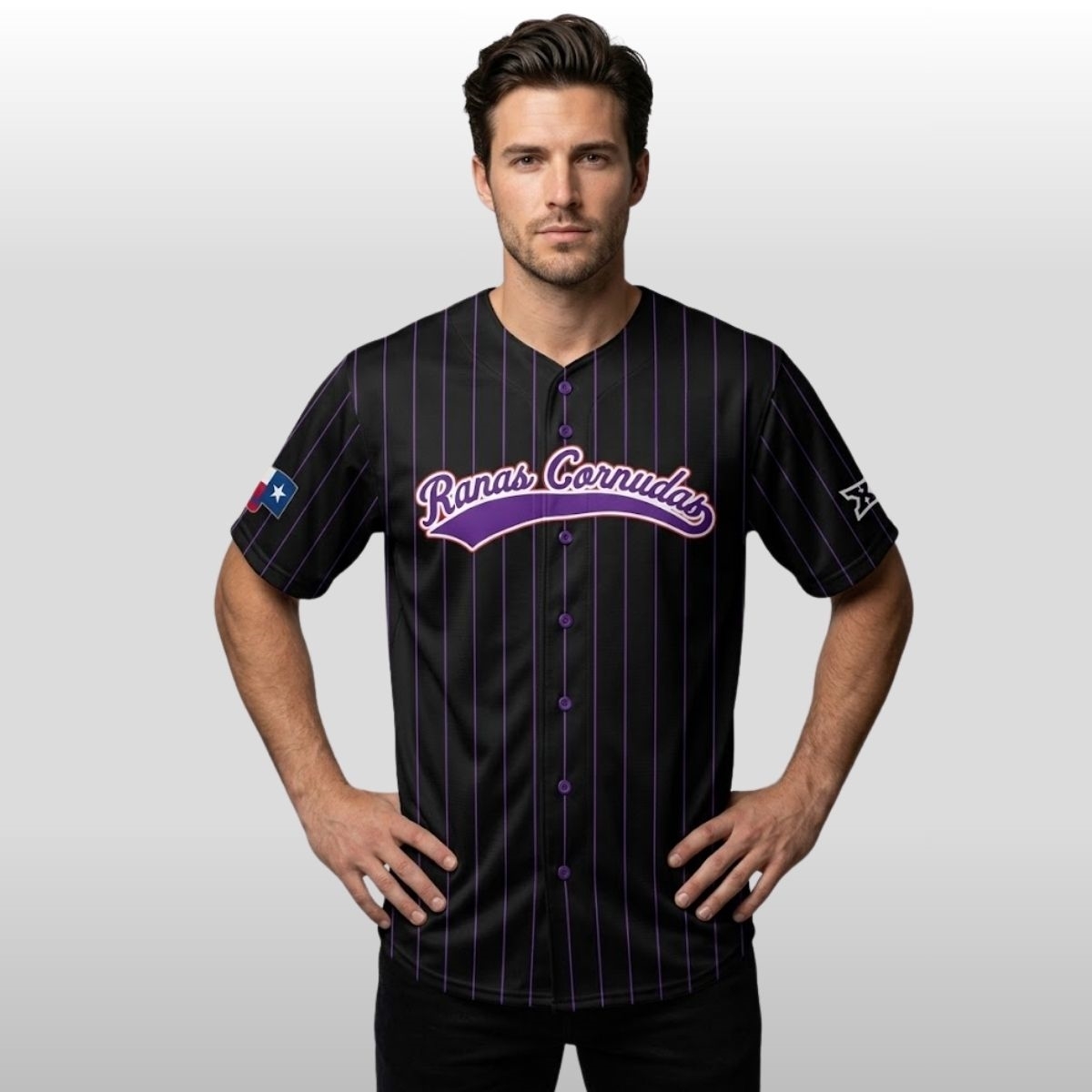 2026 TCU Baseball Ranas Cornudas Baseball Jersey 2026 TCU Baseball Ranas Cornudas Baseball Jersey