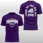 2026 TCU Women Basketball Big 12 Conference Champions King Of The Big 12 Hoodie Shirt