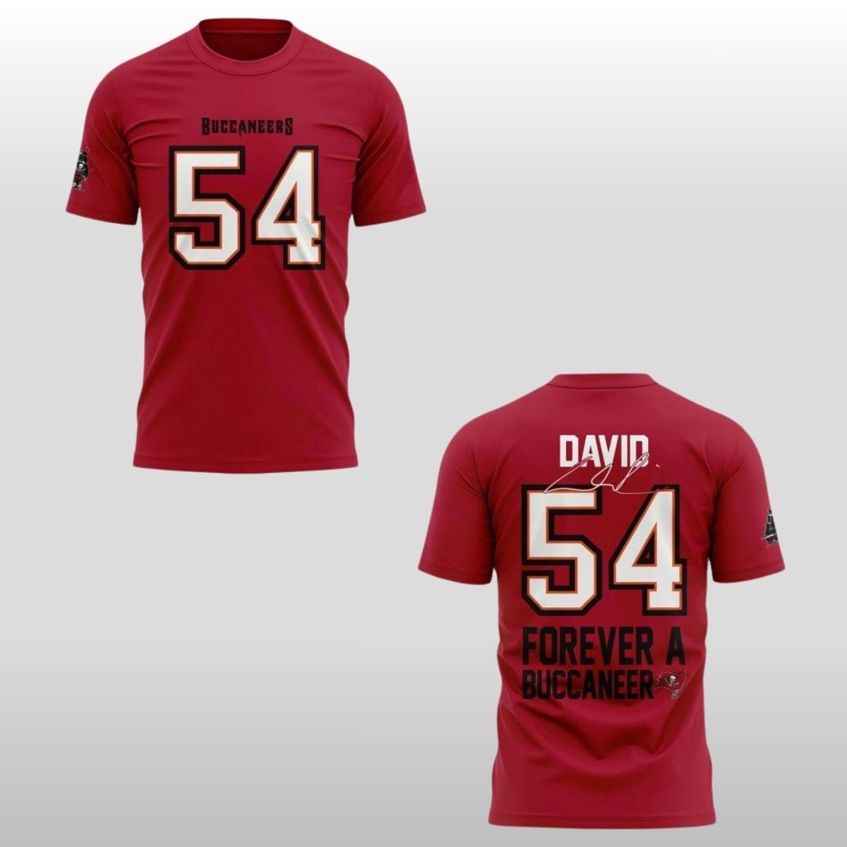 2026 Tampa Bay Buccaneers Lavonte David Forever a Buccaneer Shirt 3 2026 Tampa Bay Buccaneers Lavonte David Forever a Buccaneer Shirt 3