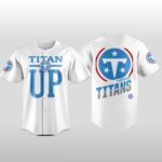 2026 Tennessee Titans New Logo New Chapter Titans Up Baseball Jersey