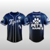 2026 Tigers x Fur Family Pet Game Night Baseball Jersey 2