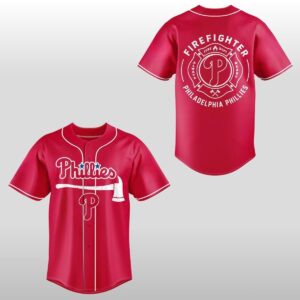 2026 Philadelphia Phillies Firefighter Application Jersey
