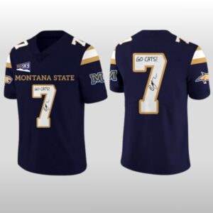 Montana State Bobcats 2026 Go Cats Signature Of 7 Football Jersey