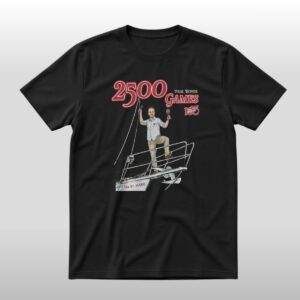 Detroit Red Wings Paul Boyer 2500 Games Shirt