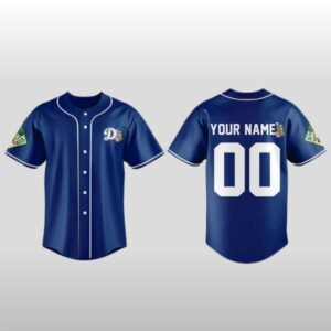 Los Angeles Dodgers Spring Training Camp 2026 Baseball Jersey