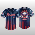 2026 Atlanta Braves x 250th Anniversary of the United States Baseball Jersey