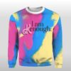 Barbie You Are Kenough He's Just Ken I Am Kenough Hoodie 6 Barbie You Are Kenough He's Just Ken I Am Kenough Hoodie (3)