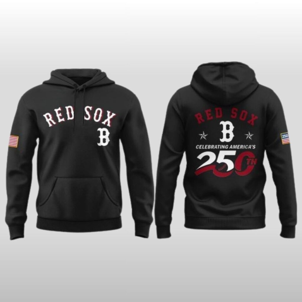 Boston Red Sox 2026 Celebrating America's 250th Hoodie 2