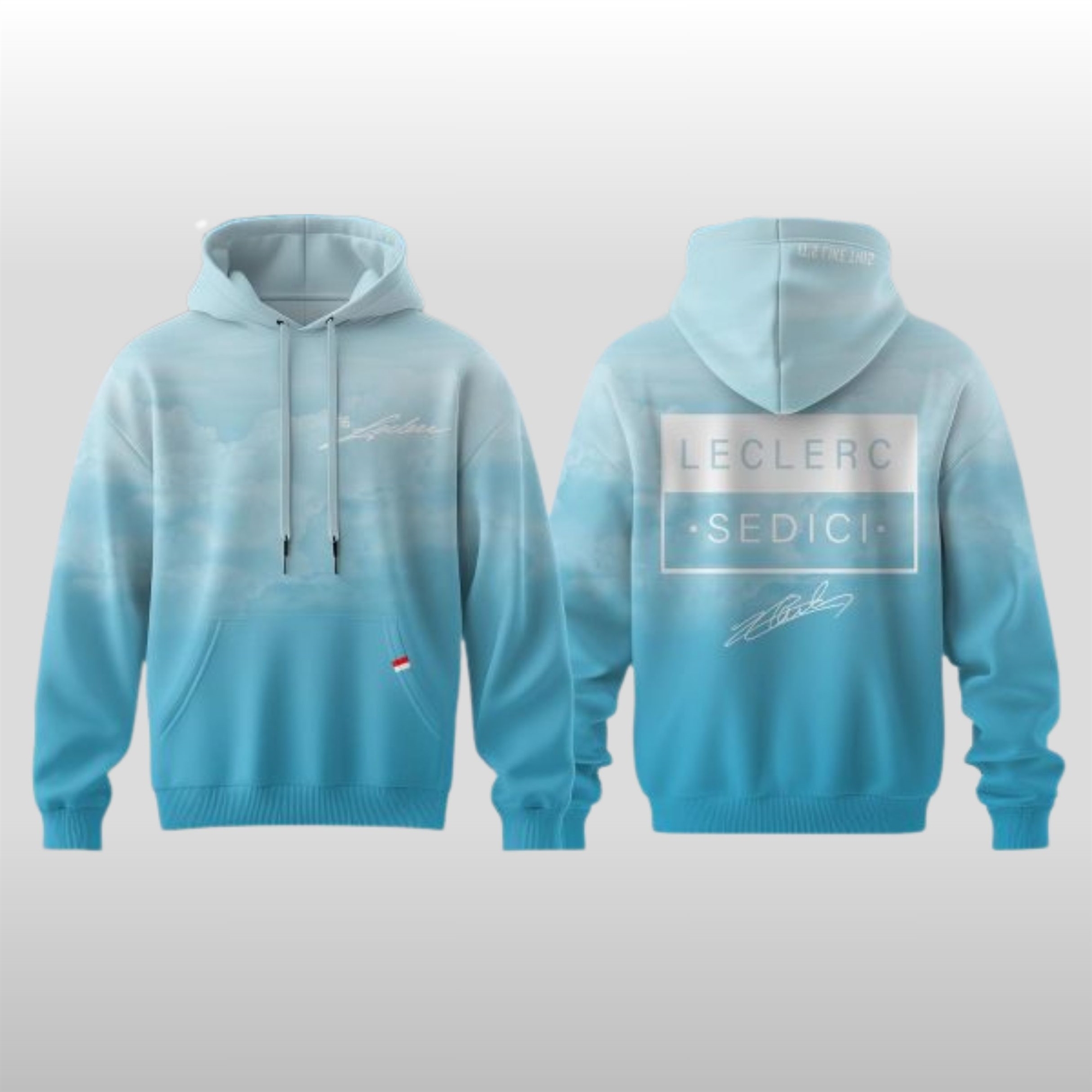 Charles Leclerc Signature Spring 2026 Sky Pattern Hoodie 1 Charles Leclerc Signature Spring 2026 Sky Pattern Hoodie