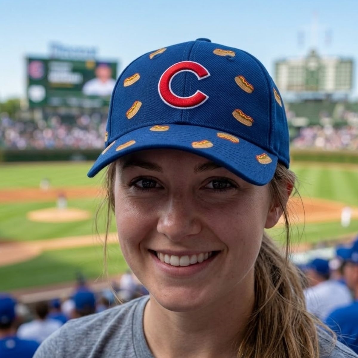 Chicago Cubs 2026 National Hot Dog Day Hat Giveaway Chicago Cubs 2026 National Hot Dog Day Hat Giveaway
