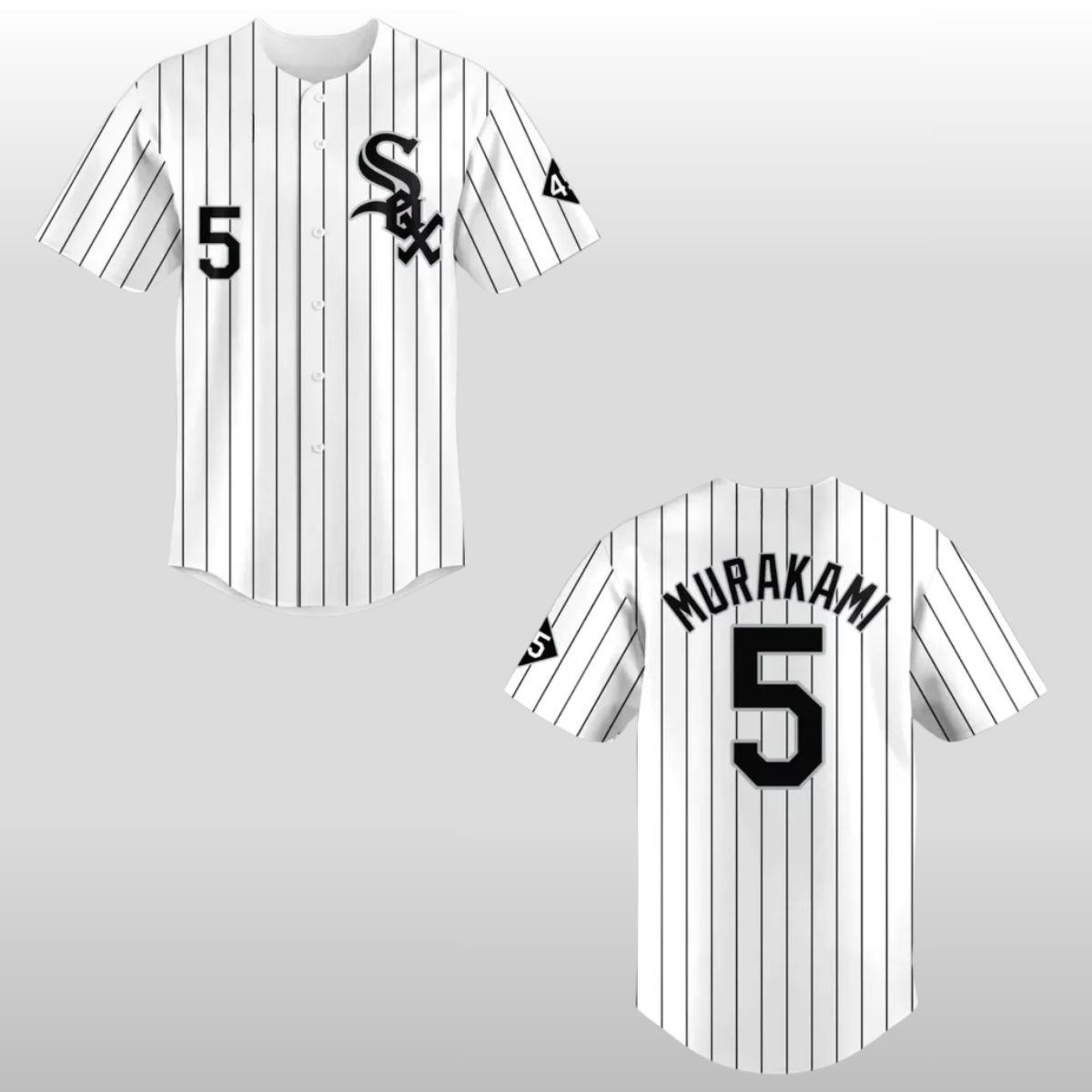 Chicago White Sox Munetaka Murakami 2025 2026 Baseball Jersey 1 Chicago White Sox Munetaka Murakami Limited Edition Baseball Jersey