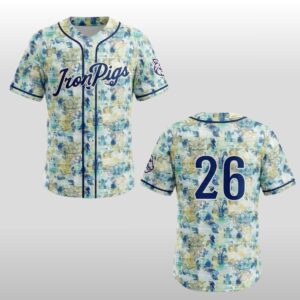 2026 Lehigh Valley IronPigs Margaritaville Night Jersey Giveaway