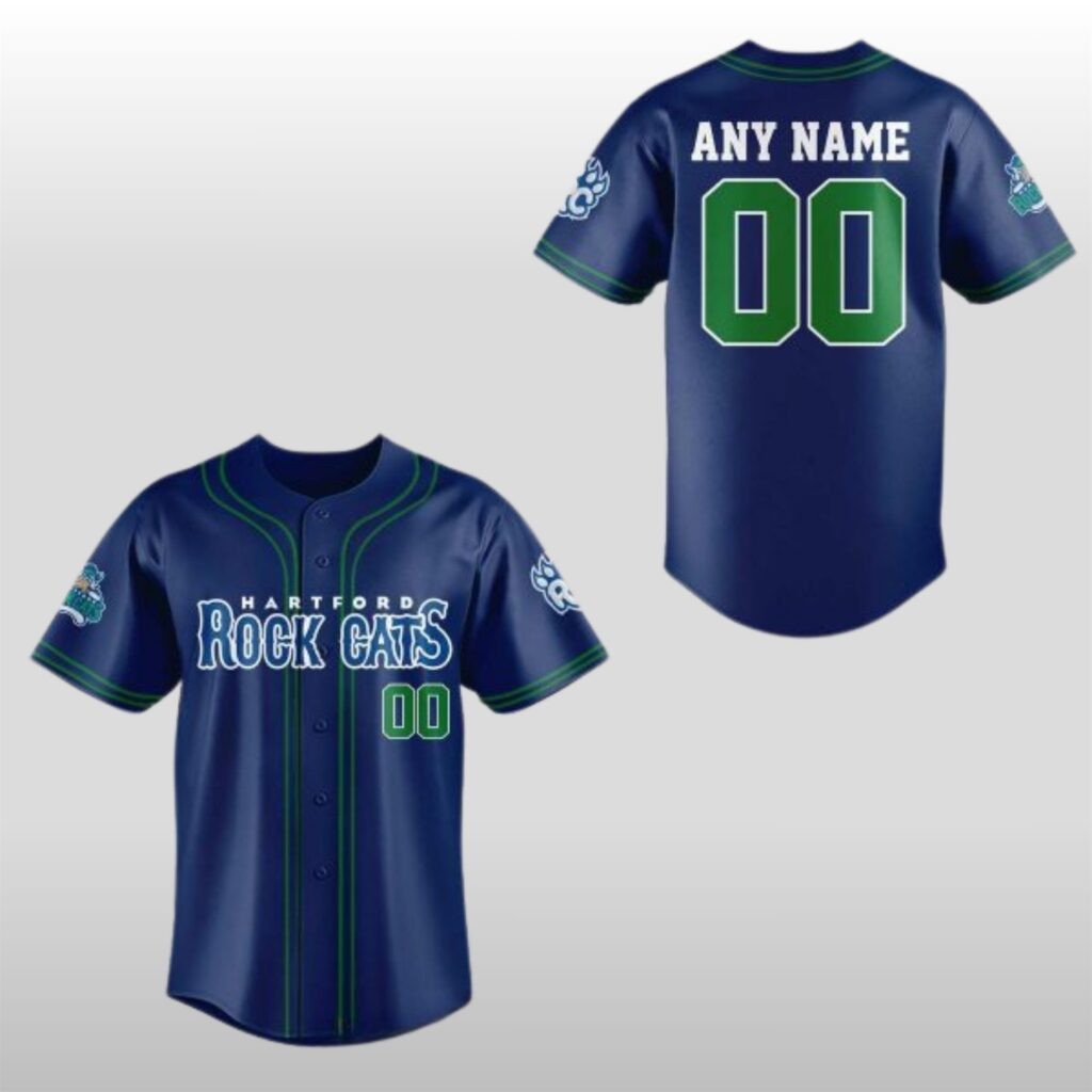 Hartford Yard Goats 2026 New Britain Rock Cats Baseball Jersey 2