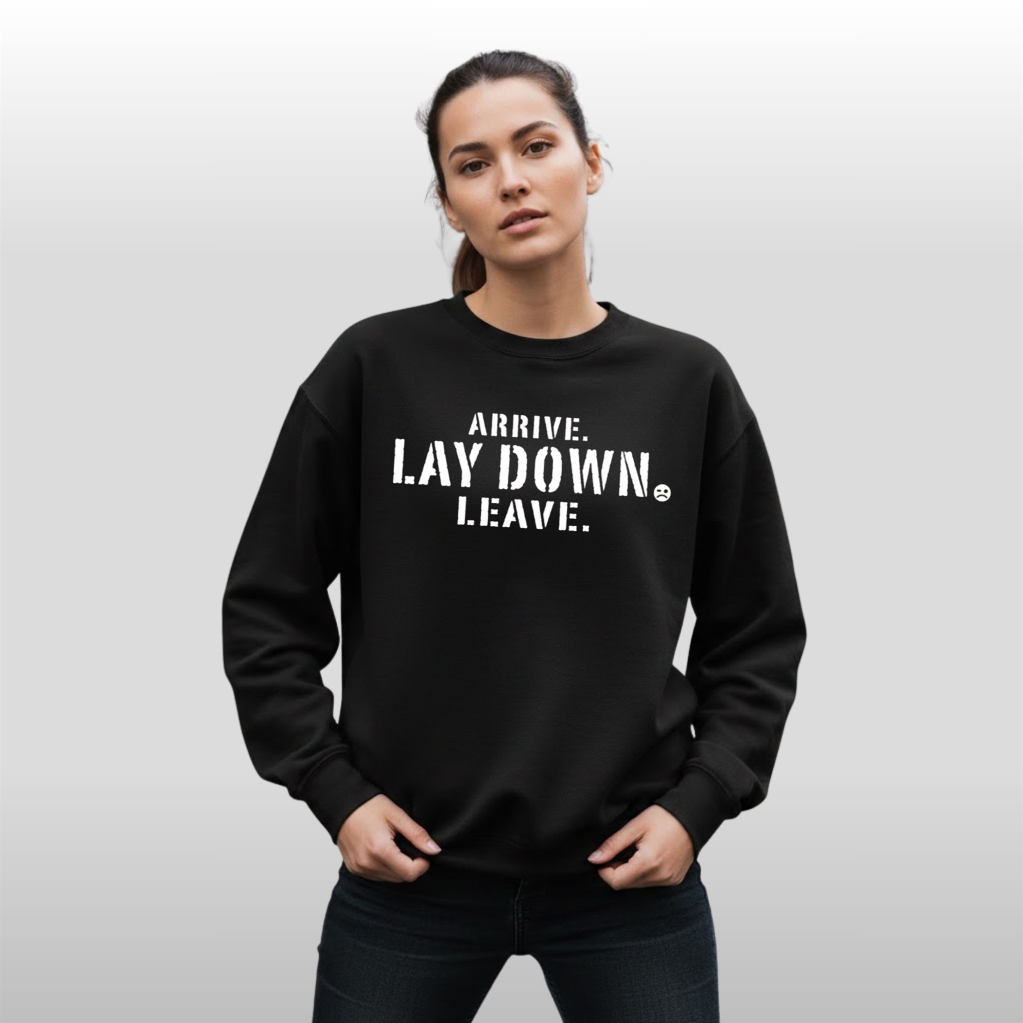 Johnny Gargano Arrive Lay Down Leave Shirt 3 Johnny Gargano Arrive Lay Down Leave Shirt - Image 3