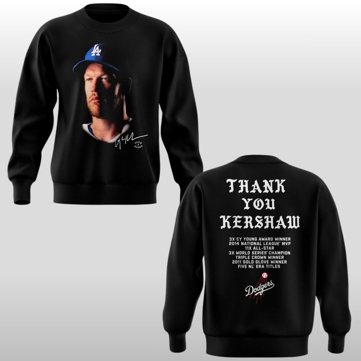 Los Angeles Dodgers 2026 Thank You Clayton Kershaw Shirt 2 Los Angeles Dodgers 2026 Thank You Clayton Kershaw Shirt 3