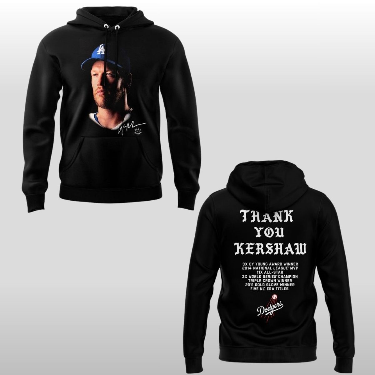 Los Angeles Dodgers 2026 Thank You Clayton Kershaw Shirt 3 Los Angeles Dodgers 2026 Thank You Clayton Kershaw Shirt