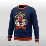 2026 Detroit Tigers Cartoon Shirt Giveaway