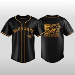 2026 Toronto Blue Jays 50th Season Baseball Jacket 2