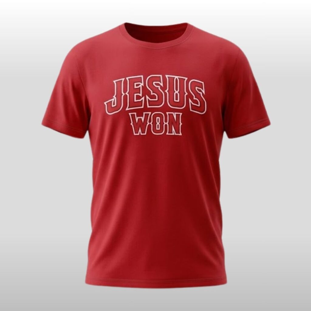 Mike Trout Angels Jesus Won Shirt 2