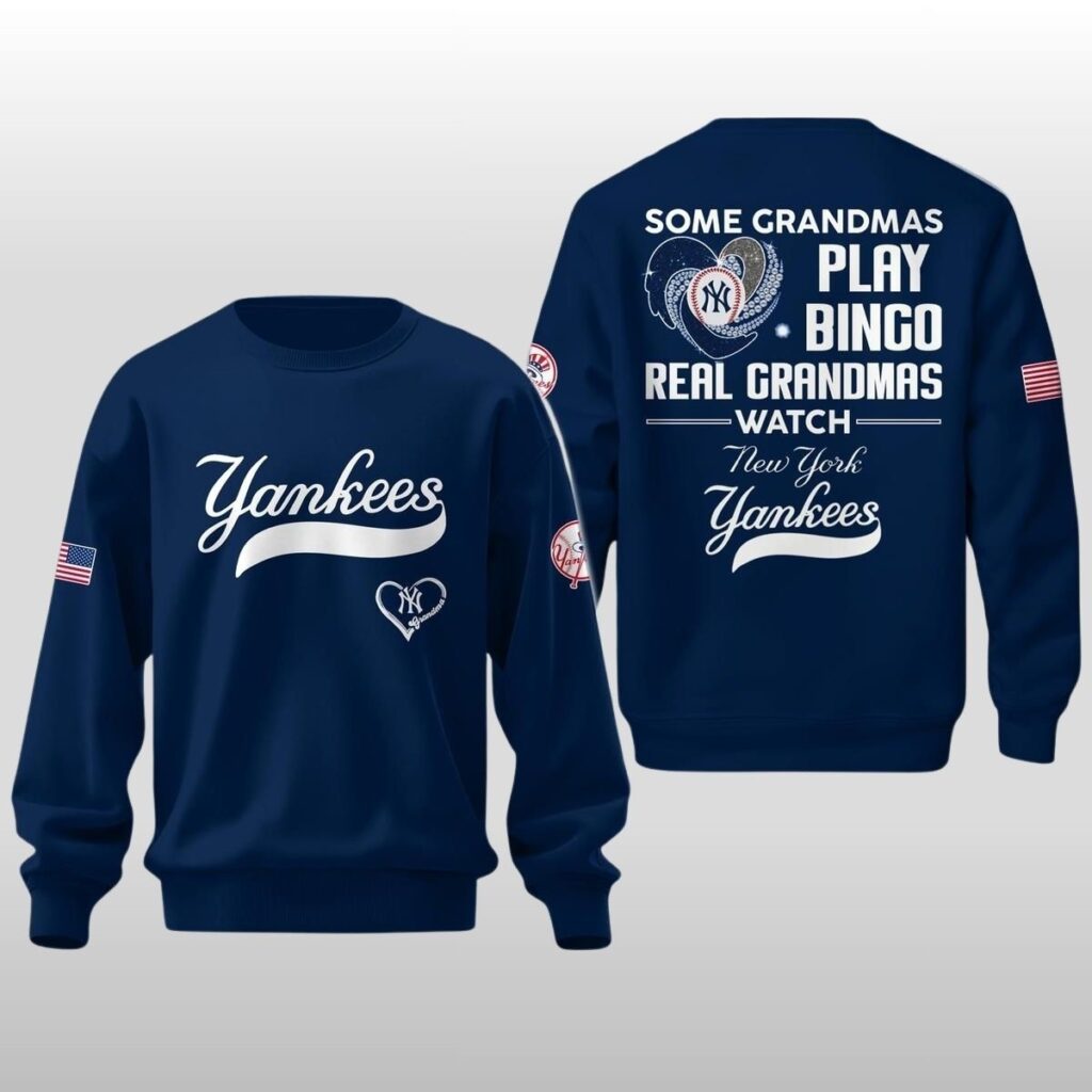 New York Yankees x Real Grandmas 2026 Sweatshirt 2