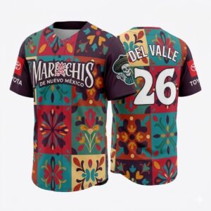 2026 Mariachis de Nuevo Mexico Baseball Jersey (2)
