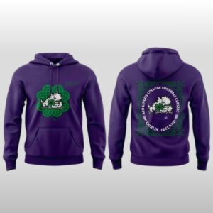 2026 TCU Horned Frogs College Football Ireland Clover Hoodie Shirt