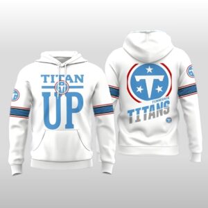 2026 Tennessee Titans New Logo New Chapter Titans Up Hoodie Shirt