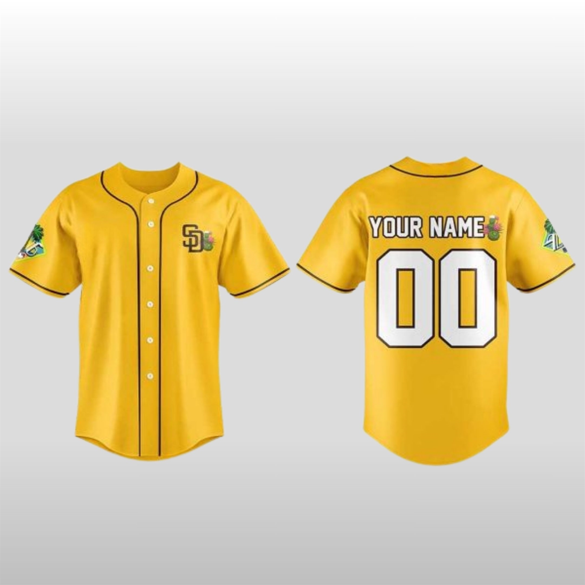 San Diego Padres Spring Training Camp 2026 Baseball Jersey 2 San Diego Padres Spring Training Camp 2026 Baseball Jersey - Image 2