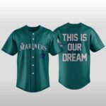 Seattle Mariners x Fuerza Regida Tour 2026 This Is Our Dream Baseball Jersey