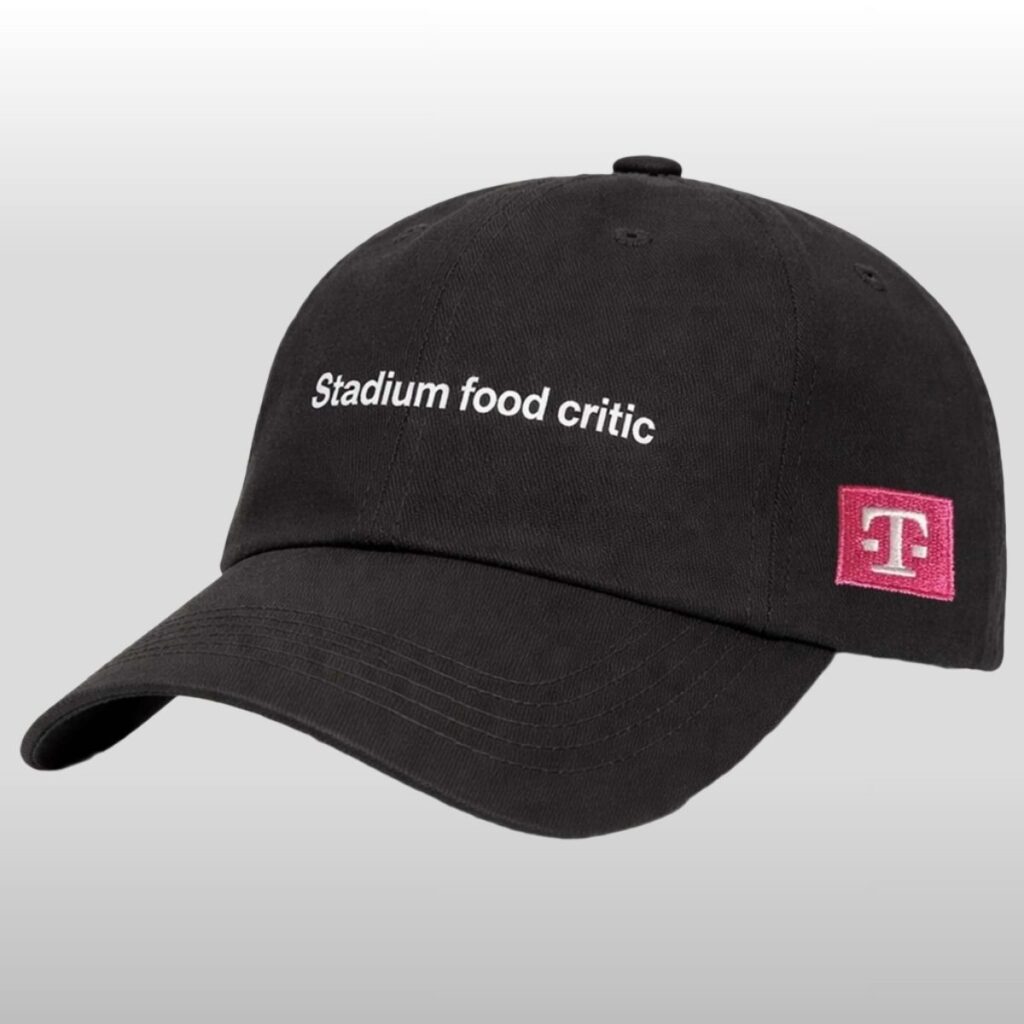 Stadium Food Critic T Mobile Free Baseball Hat 2