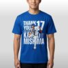 Thank You Kazuki Mishima 2013 2025 Shirt 3
