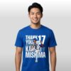 Thank You Kazuki Mishima 2013 2025 Shirt 5