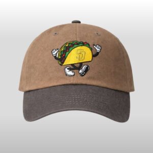 2026 San Diego Padres Taco Cartoon Hat 2