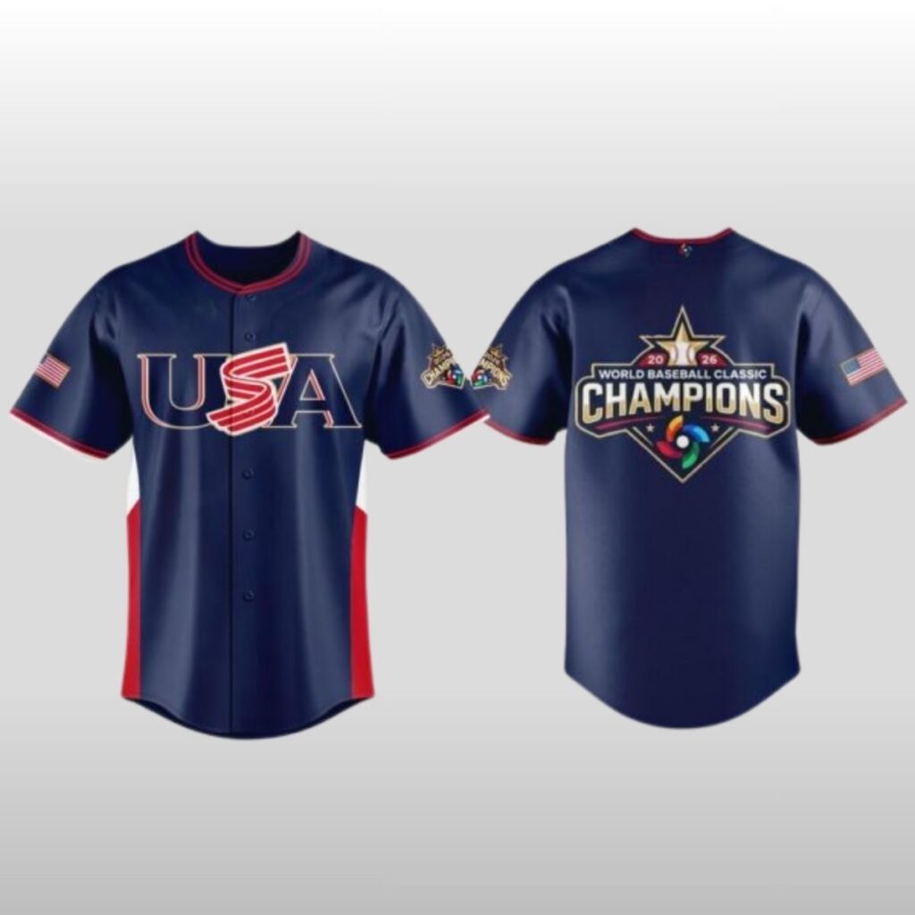USA Baseball 2026 World Baseball Classic Champions Jersey 2