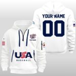 USA Baseball 2026 World Baseball Quarter Zip Hoodie