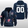 USA Baseball 2026 World Baseball Quarter Zip Hoodie 3