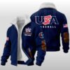 USA Baseball 2026 World Baseball Winter Fleece Jacket 2